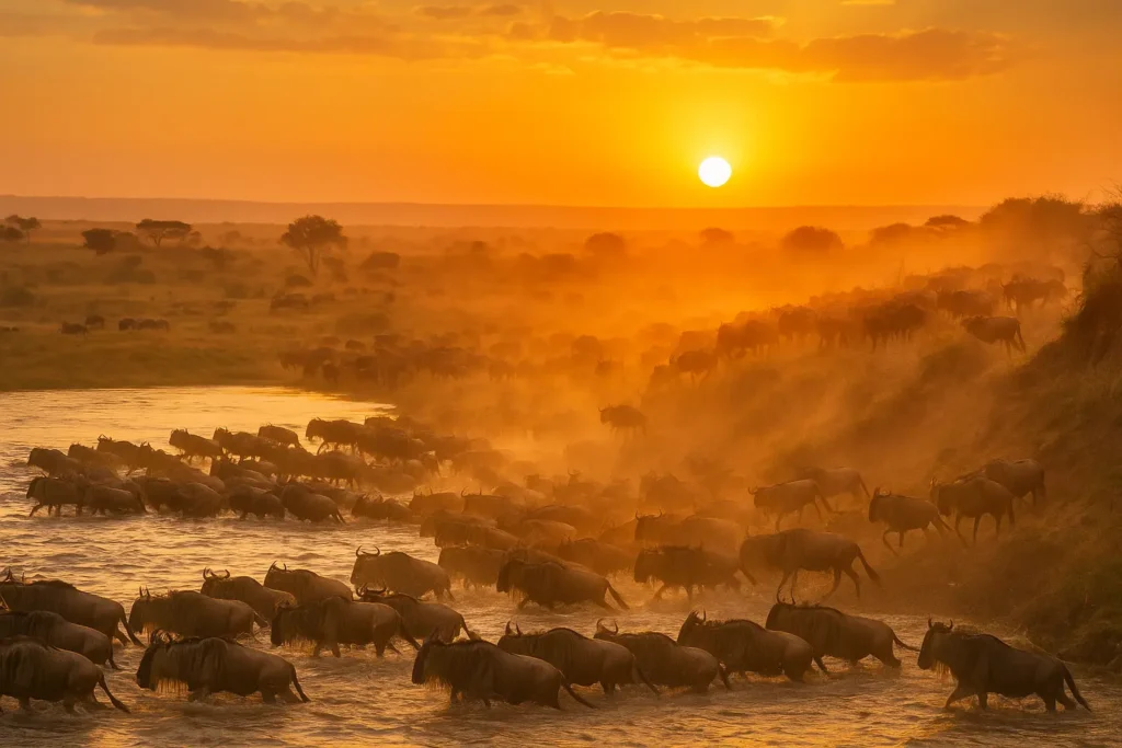 Maasai Mara & Lake Nakuru Lodge Safari
