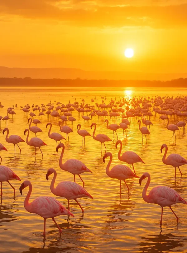 Maasai Mara & Lake Nakuru Lodge Safari