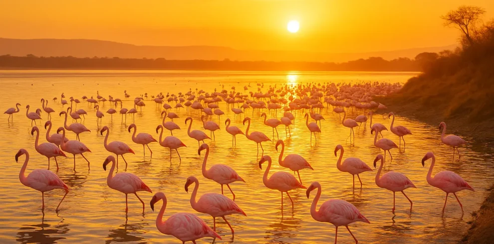 Maasai Mara & Lake Nakuru Lodge Safari